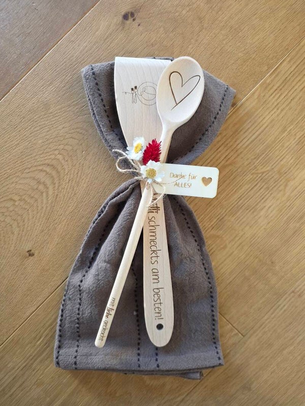 Kochlöffel/Pfannenwender Geschenk-Set♡