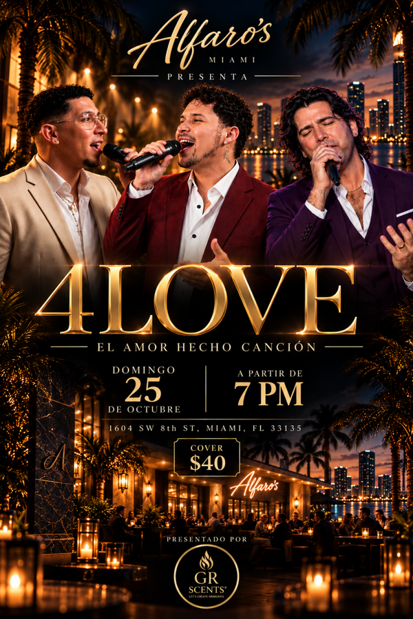 4LOVE LIVE IN CONCERT I ALFARO'S LOUNGE