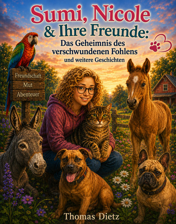 Sumi, Nicole & Ihre Freunde: Das Geheimnis des verschwundenen Fohlens und weitere Geschichten