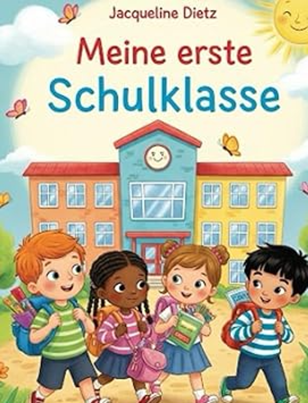 Meine erste Schulklasse: Ein Malbuch für meine Schulklasse