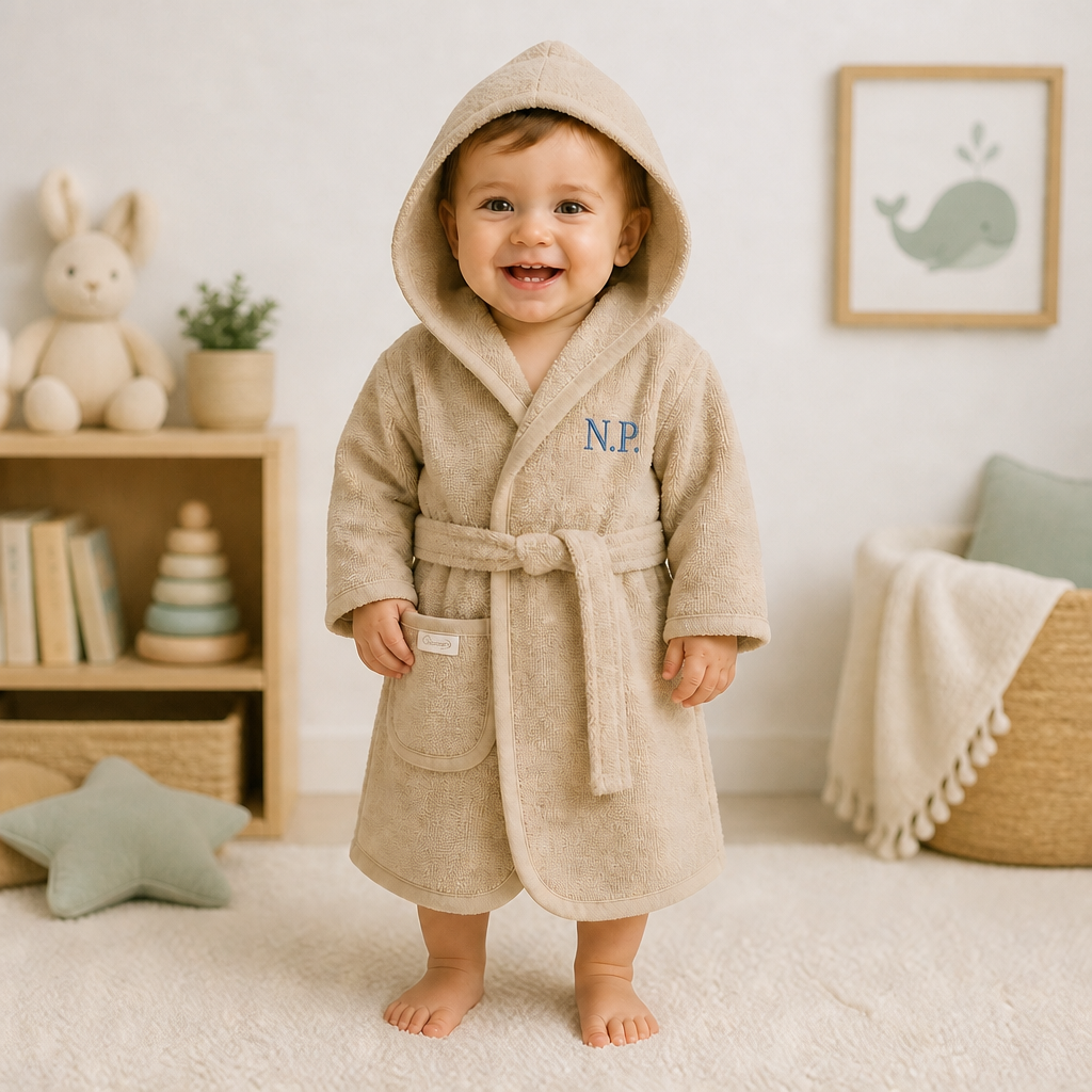 Badjas beige