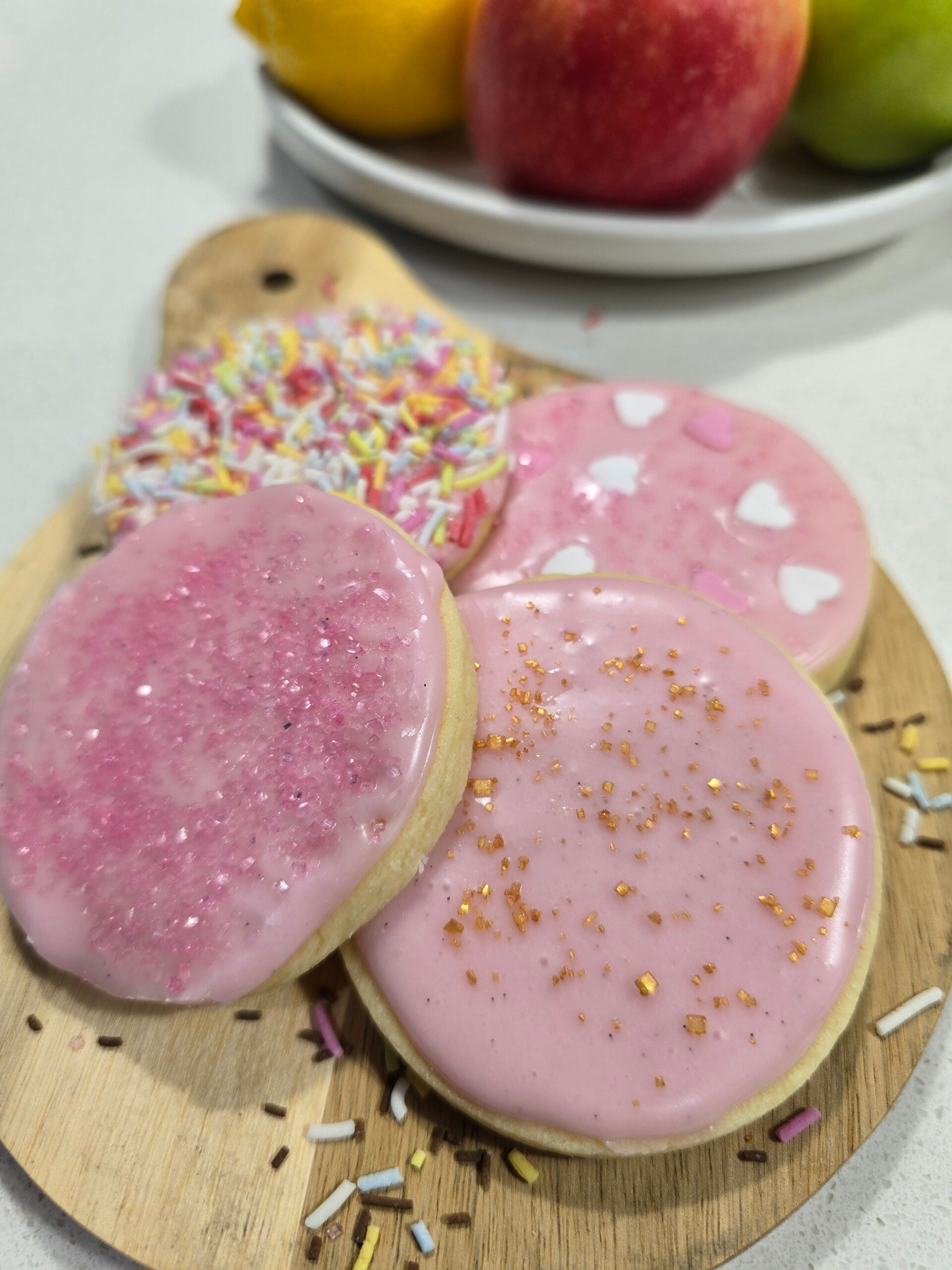 Cute-as-a-button sugar cookies