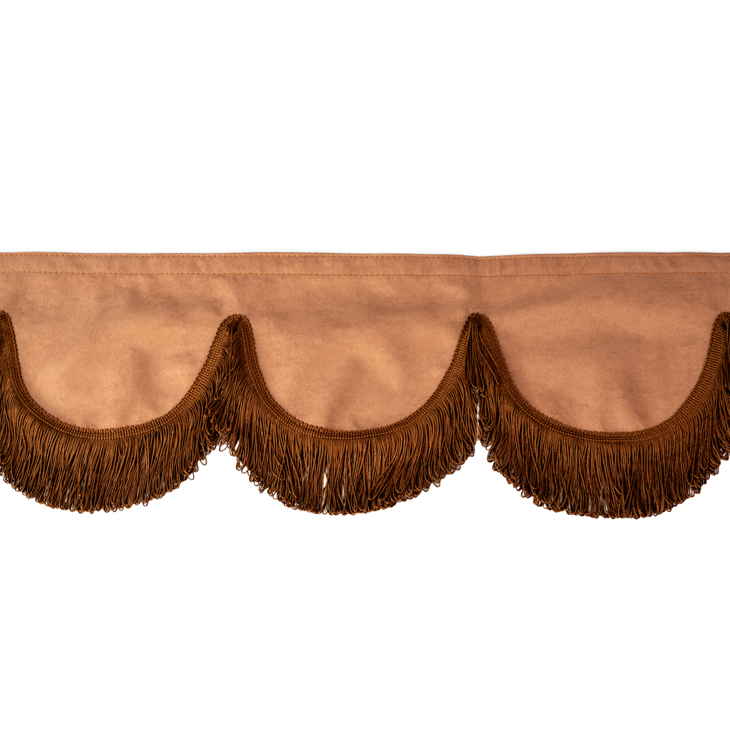 Raamband Alcantara Bruin/Cognac