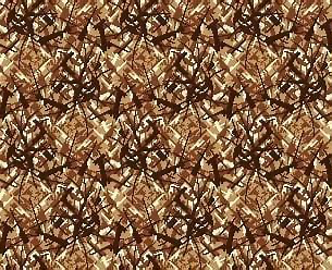 Deens pluche stof Bruin