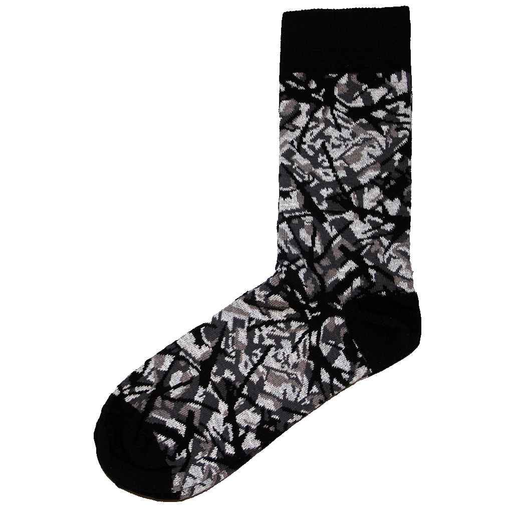 Deens pluche Sokken Grijs