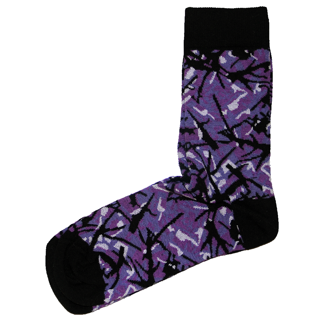 Deens Pluche Sokken Paars