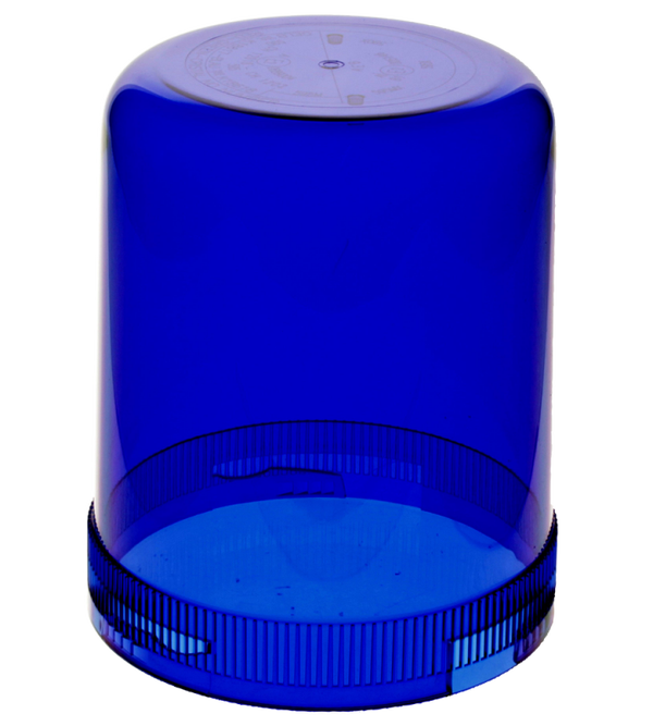 Blauwe zwaailampkap AEB "595"