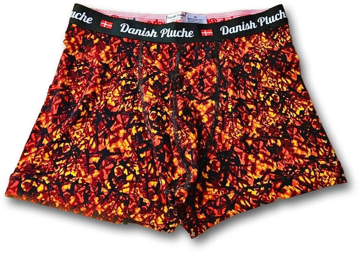 Deens Pluche Onderbroek Rood