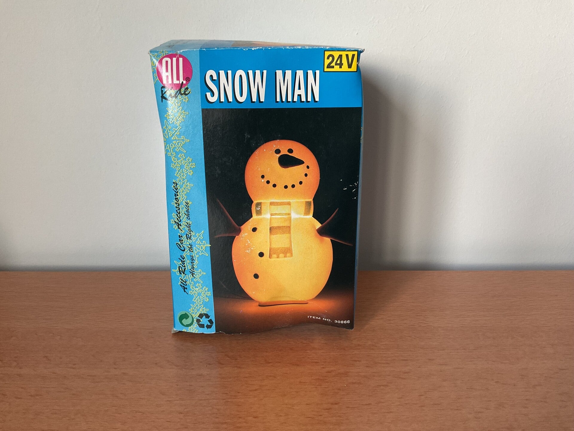 Verlichte sneeuwpop  24v