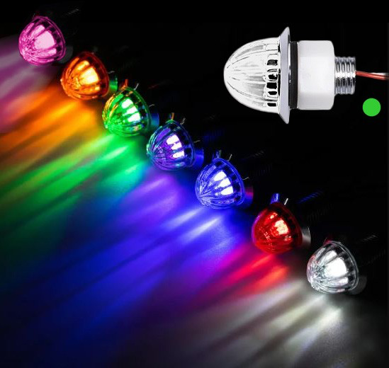 Nedking LED Mini Watermelon Light - Groen met transparante lens