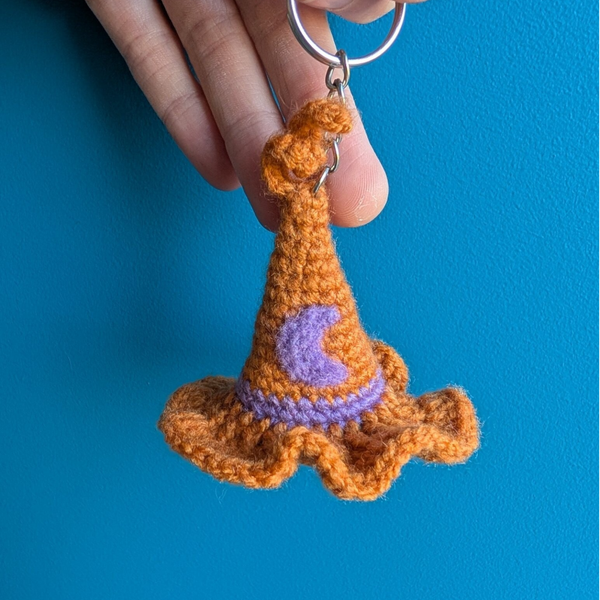 Porte clé chapeau de sorcière