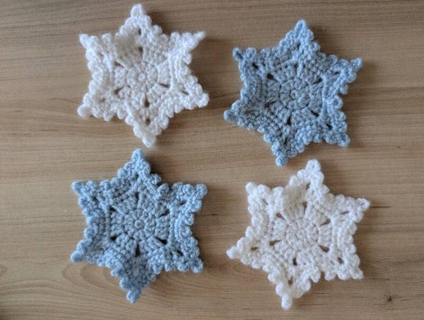 Dessous de verre flocon de neige