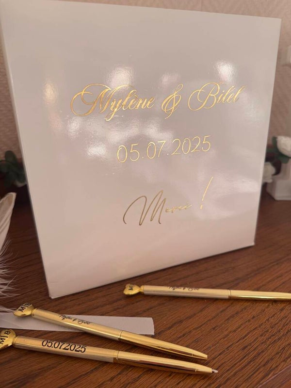 Stickers pour urne ou livre d’or