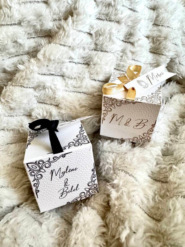 Boîte à dragées "oriental"