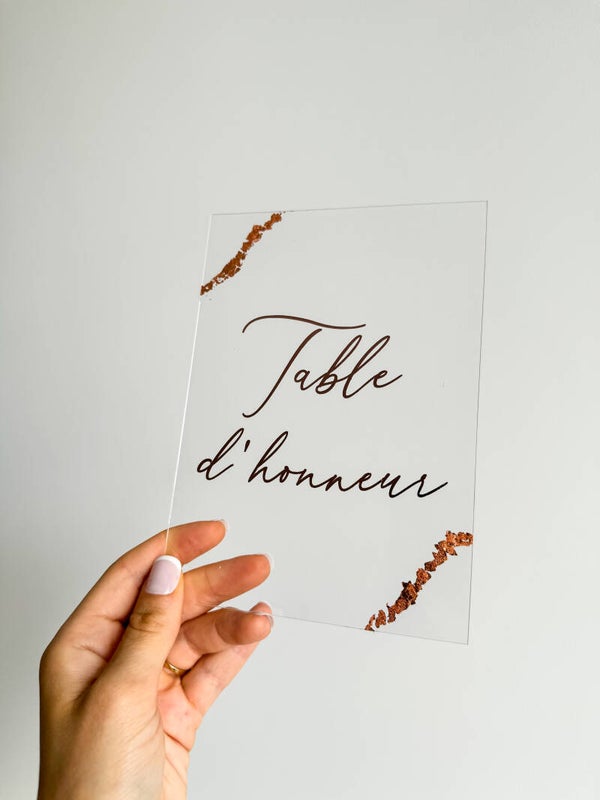 Marque table « simplicité »