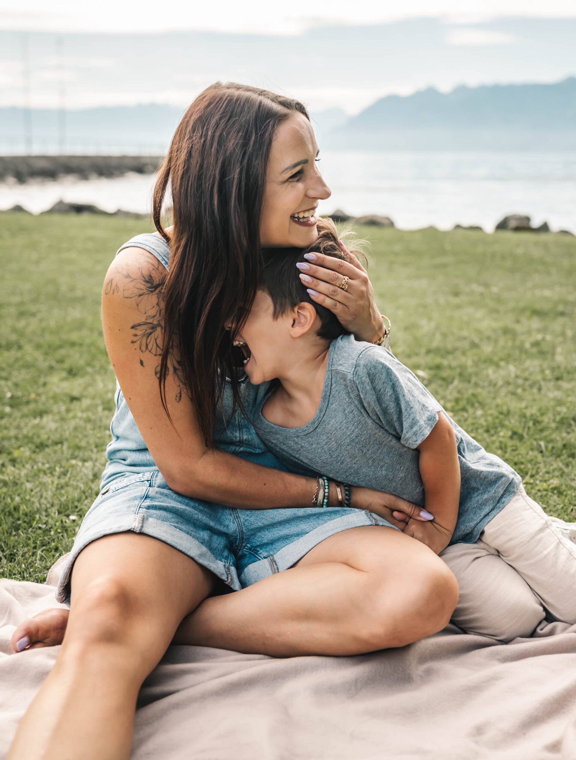 shooting maman et enfant 