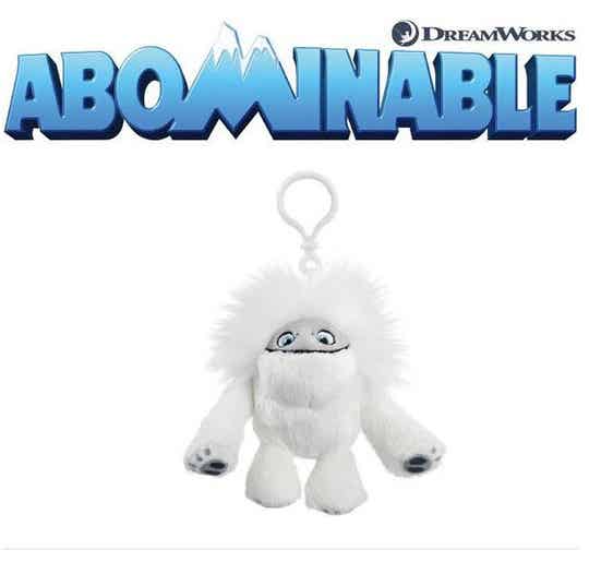 Abominable Yeti - knuffel sleutelhanger / tas hanger