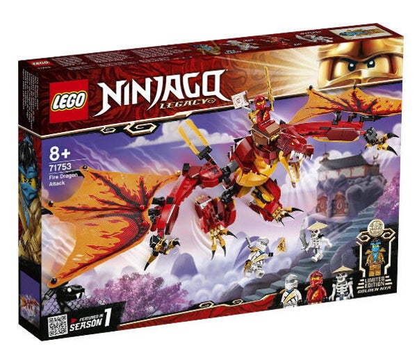 LEGO NINJAGO 71753 Legacy Vuurdraak Aanval