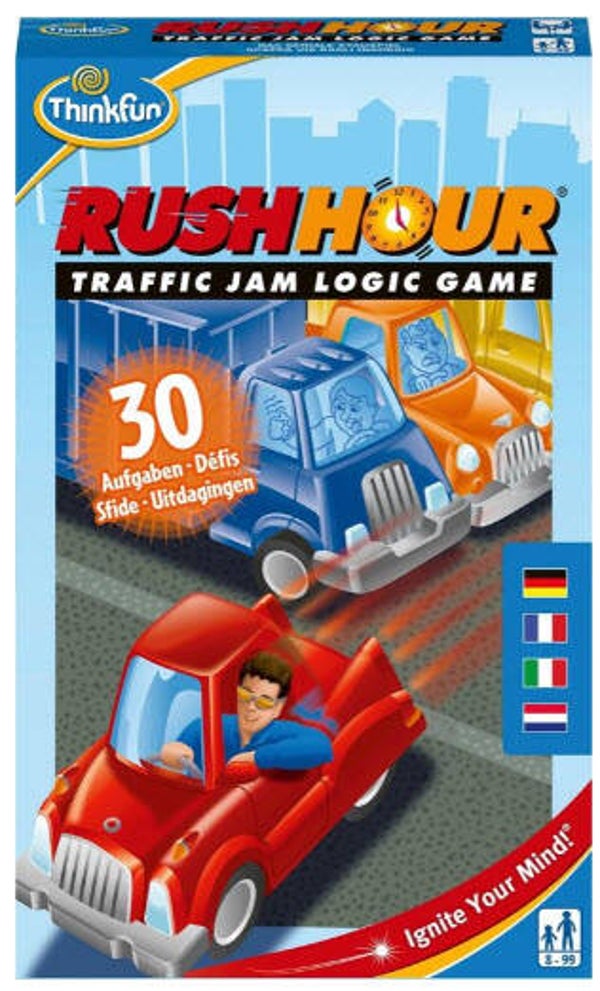 ThinkFun Rush Hour pocket spel - Breinbreker