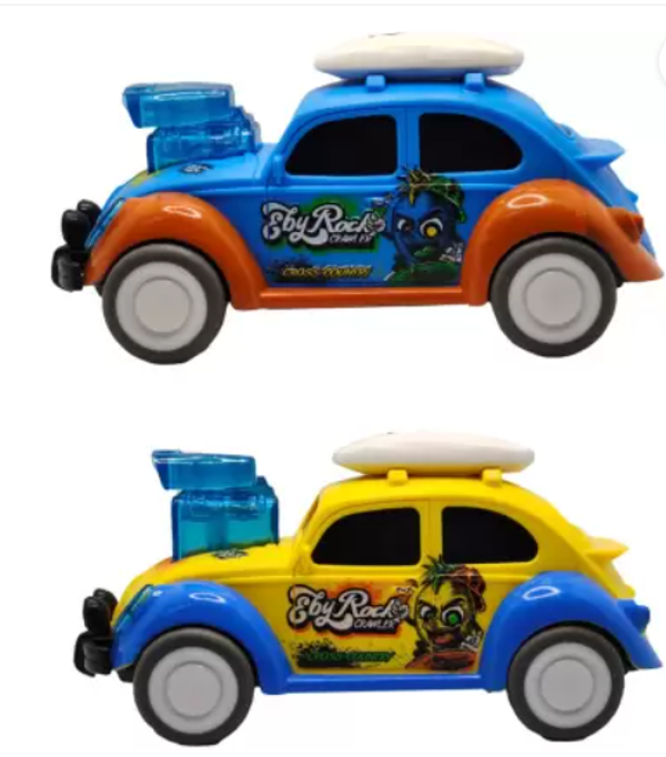 Mini Style Auto Dancing Cartoon Car frictie, keuze uit 4 verschillende