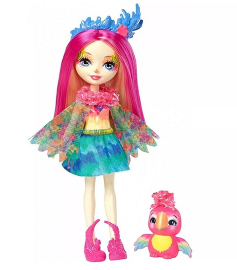 Enchantimals Peeki Parrot & Sheeny