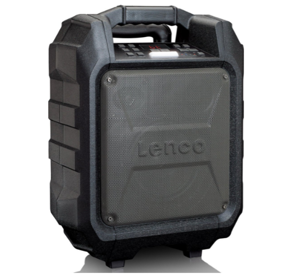 Lenco PA-60  trolley draagbare  Party bluetooth speaker met fm radio en USB