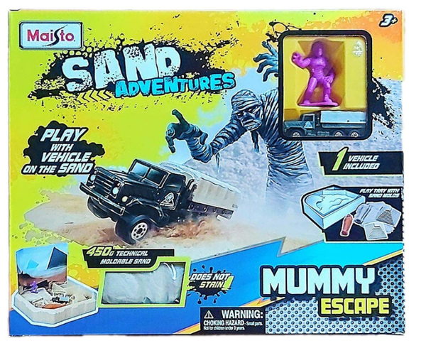 Maisto Sand Adventures Mummy Escape speelset met zand en model