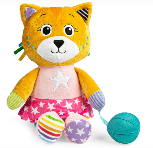 Clementoni Baby - Pluchen Knuffel Katy de Kat