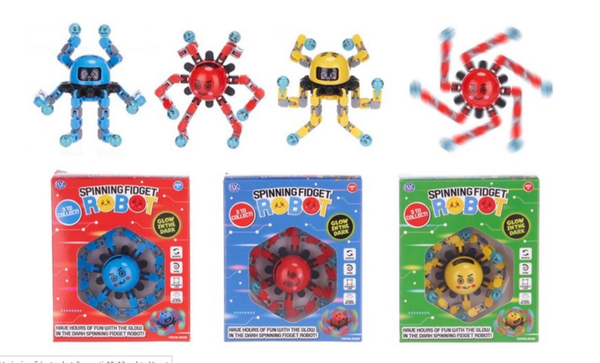 Fidget Spinning  Robot