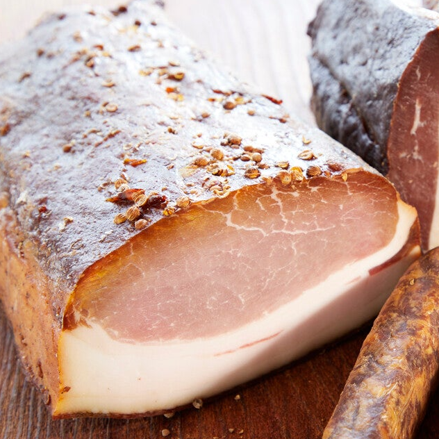 Bacon royal (lard de côtelettes fumé)