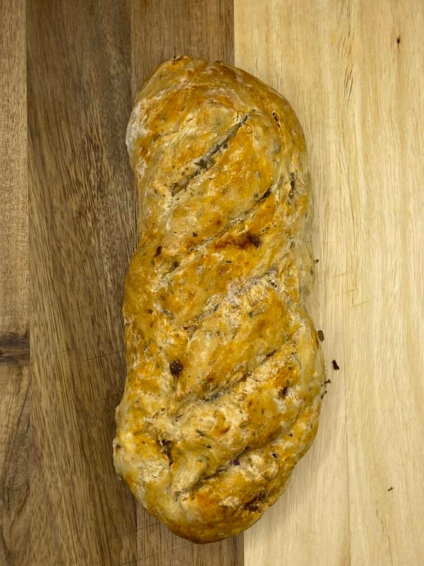 Stokbroodje olijf/zongedroogde tomaat