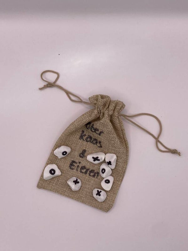 Boter kaas en eieren spel.