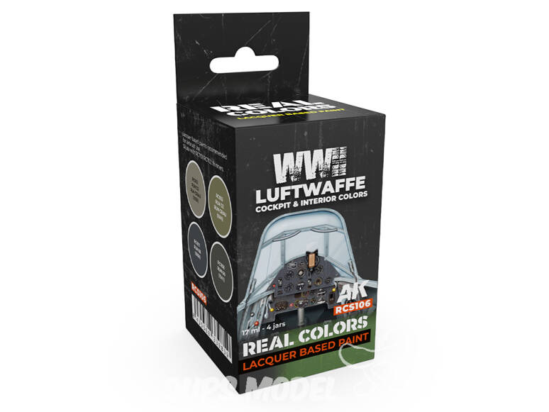 luftwaffe-maquette.com AK Interactive Real Colors RCS106 (Cockpits