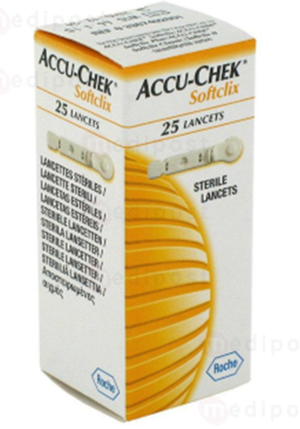 Softclix lancet (25)