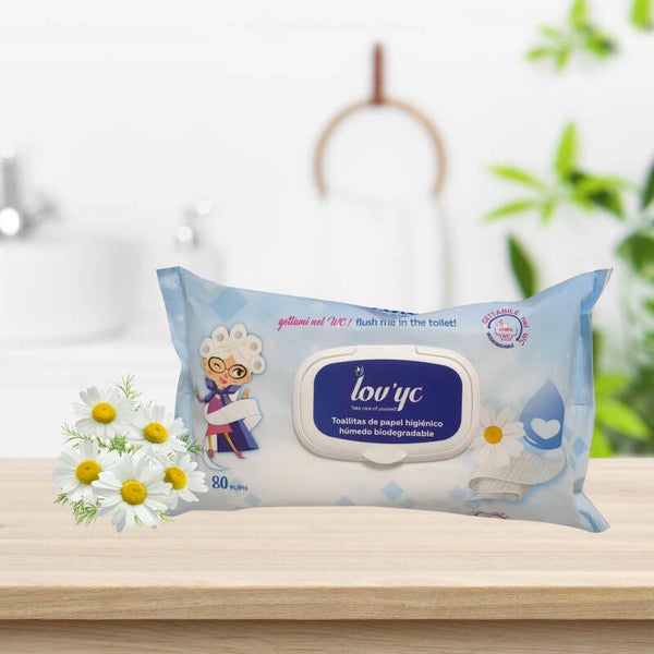 LINGETTE INTIME CAMOMILLE 80p