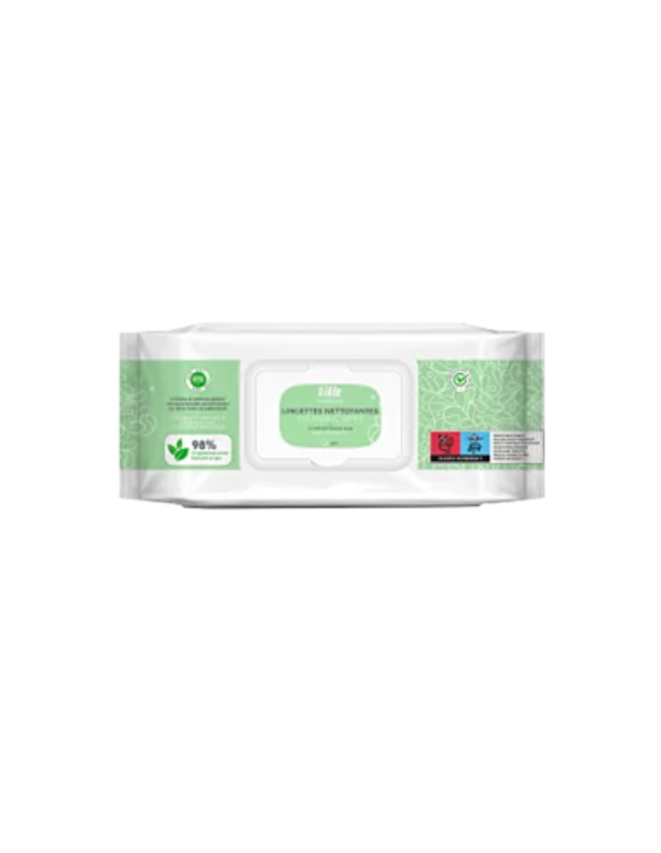 Lingettes adulte Lille à l'extrait d'Aloé vera / 80