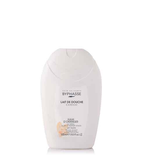 lait de douche BYPHASSE à l’extrait de fleur d’oranger  500ml