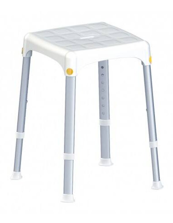 Tabouret de douche réglable PRIME carré 175 Kg