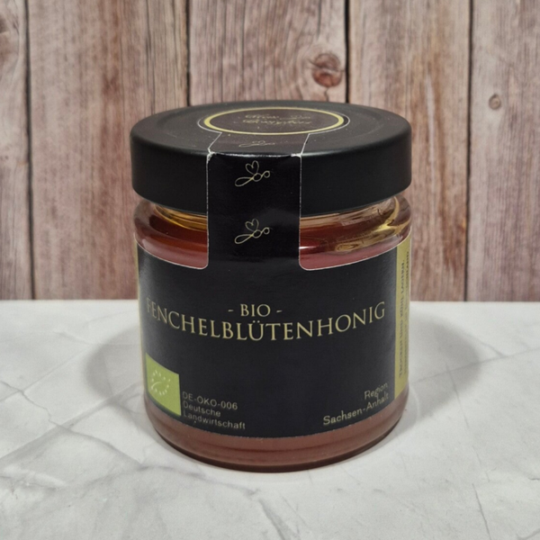 Deutscher Honig - Fenchelblütenhonig Bio - 220g