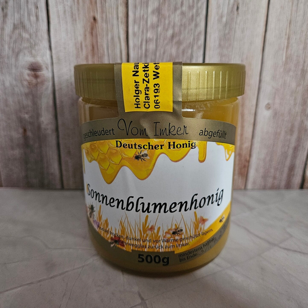Deutscher Honig - Sonnenblumenhonig - 500g