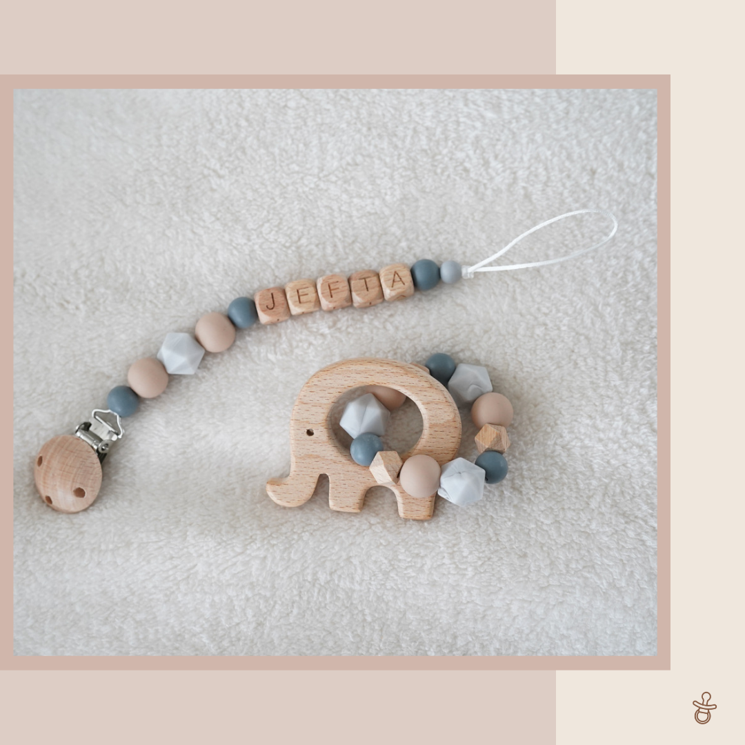 Combinatieset met naam - Elephant