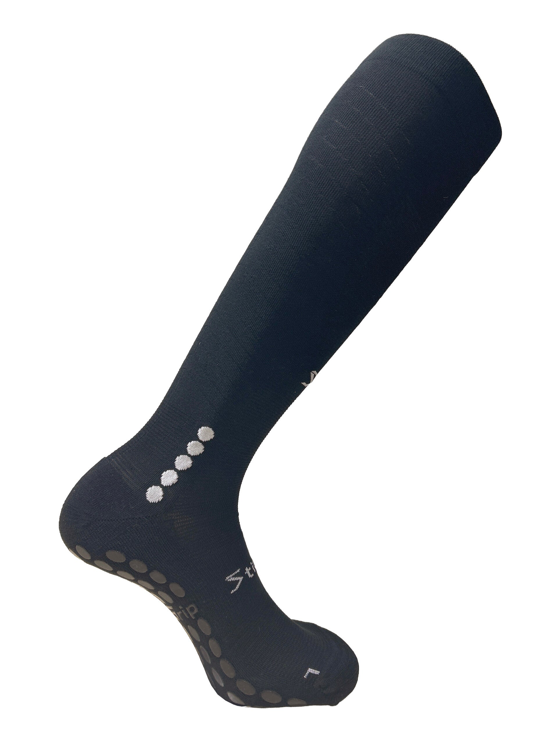 Stip Grip tech voetbalsok Zwart