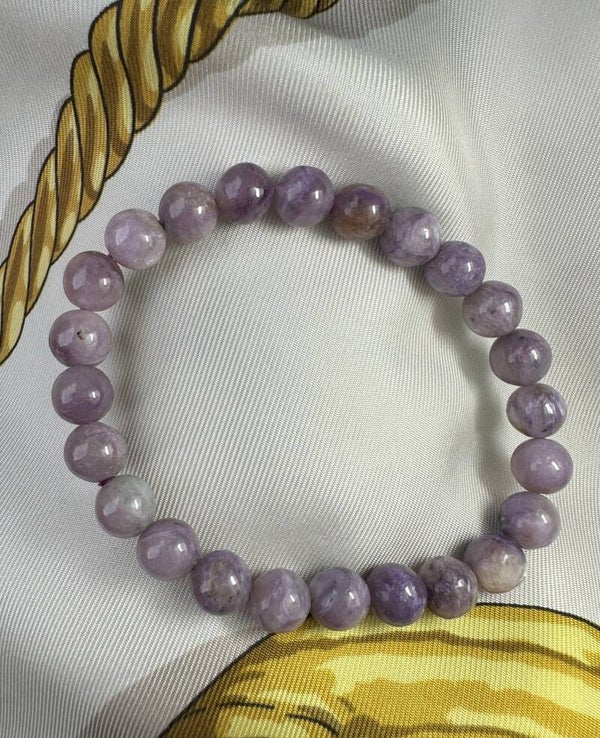 Charoite on Quartz