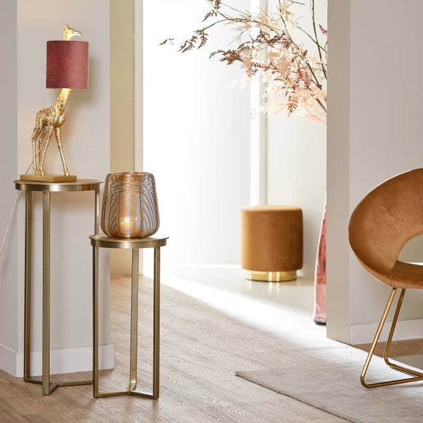 Zuil RETIRO licht goud