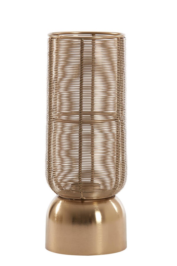 Windlicht 11x29cm LEZUZA licht goud