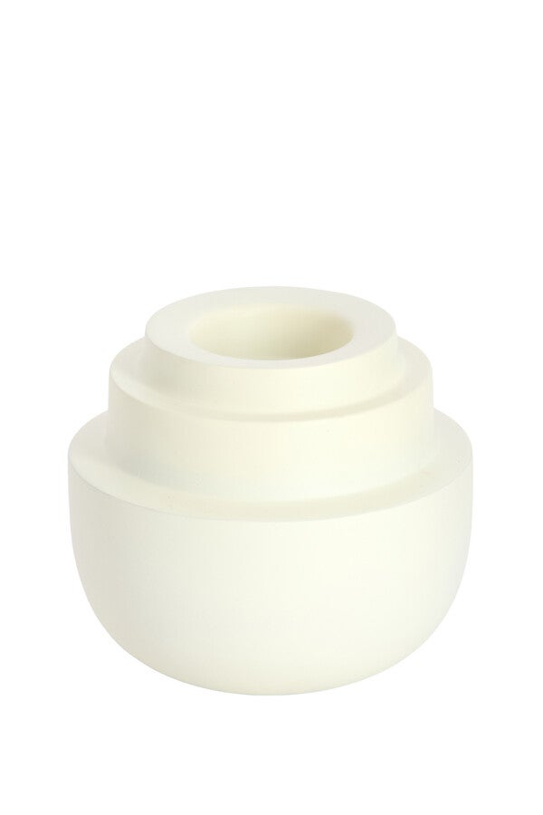 Theelicht SALUZZO mat crème