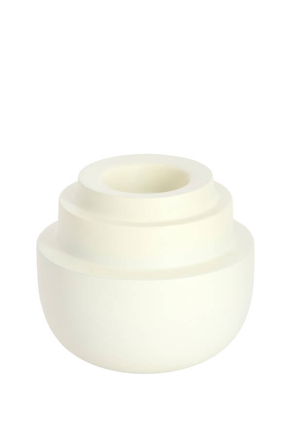 Theelicht SALUZZO mat crème