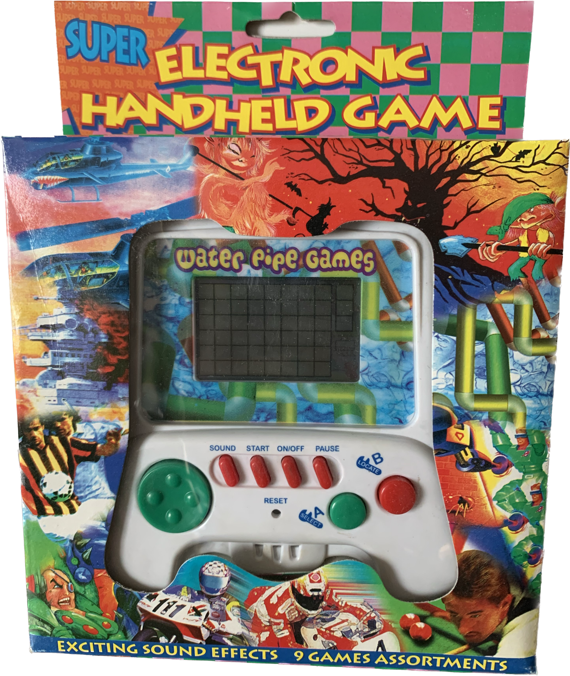 Handheld Water Pipe Games weiß