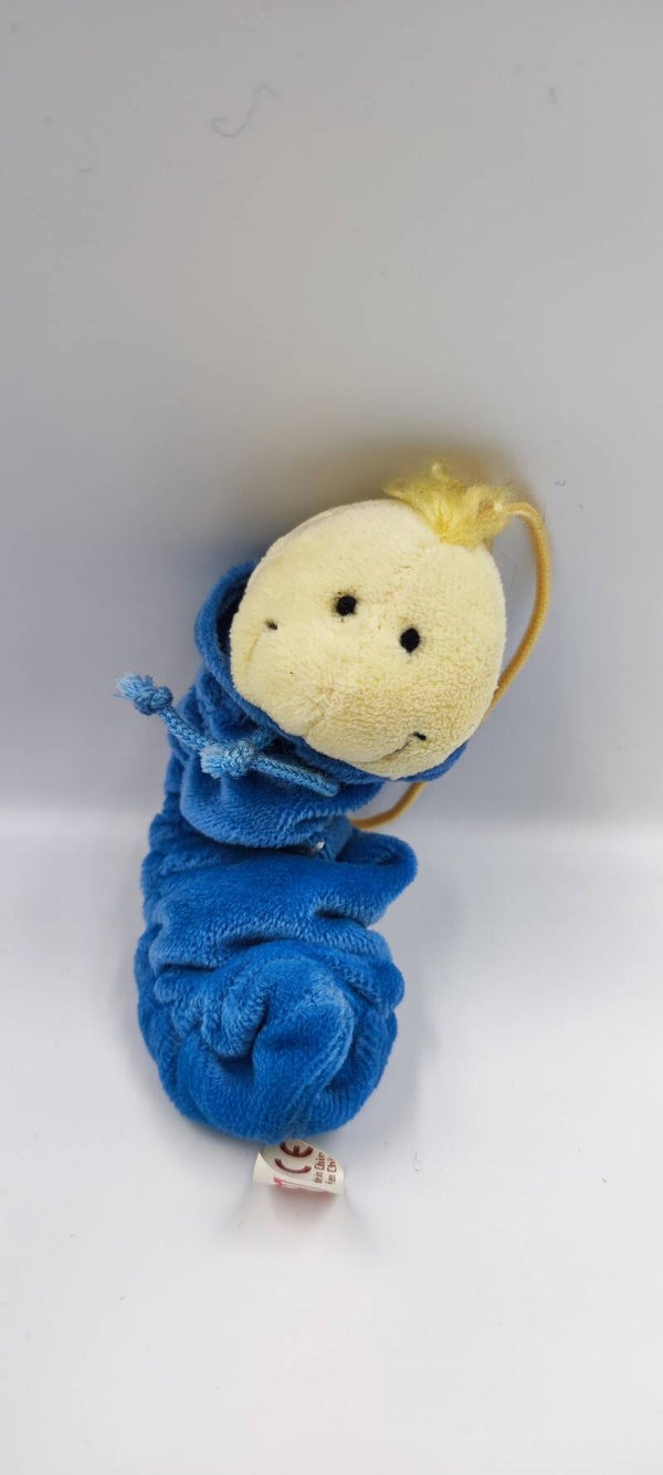 Nici Wurm Flibbies blau Schlüsselanhänger