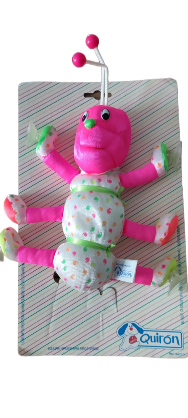 Vintage Knautschi Raupe Stofftier